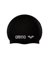 Arena Classic Silicone Cap - Black-Silver